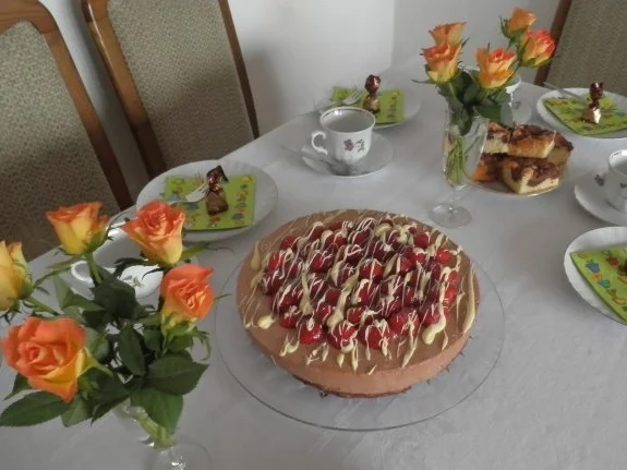 Mascarponetorte mit viiiiiel Schokolade und Erdbeeren - Rezept - Bild Nr. 25