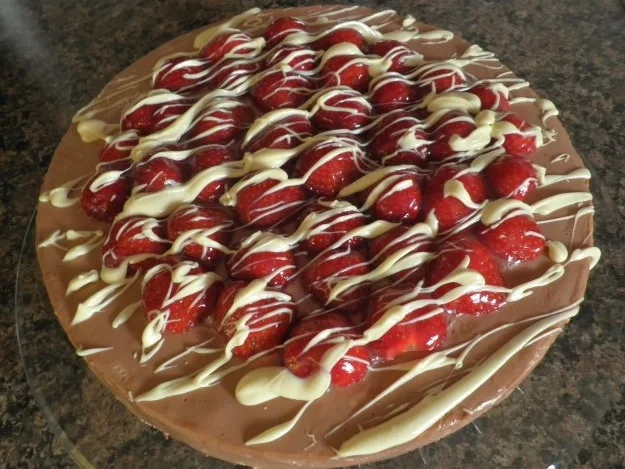 Mascarponetorte mit viiiiiel Schokolade und Erdbeeren - Rezept - Bild Nr. 22