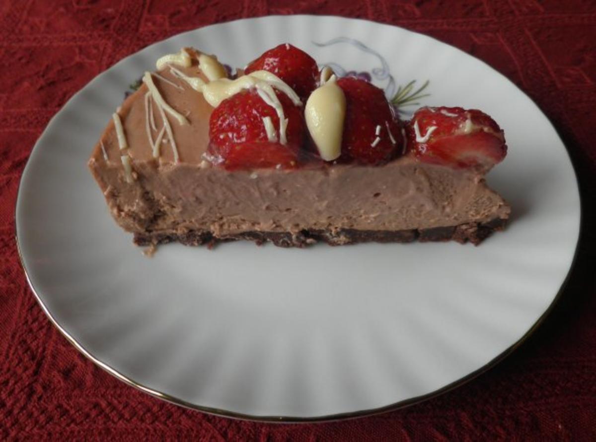 Mascarponetorte mit viiiiiel Schokolade und Erdbeeren - Rezept - Bild Nr. 24