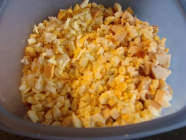 Rezept: Brathähnchensalat Bild Nr. 5 Brathähnchensalat - Rezept - Bild Nr. 5