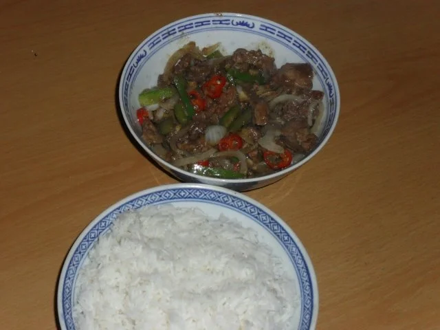 Hühnerleber asiatisch - Rezept