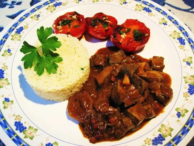 Rezept: Lebergulasch Lebergulasch - Rezept