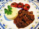 Lebergulasch - Rezept