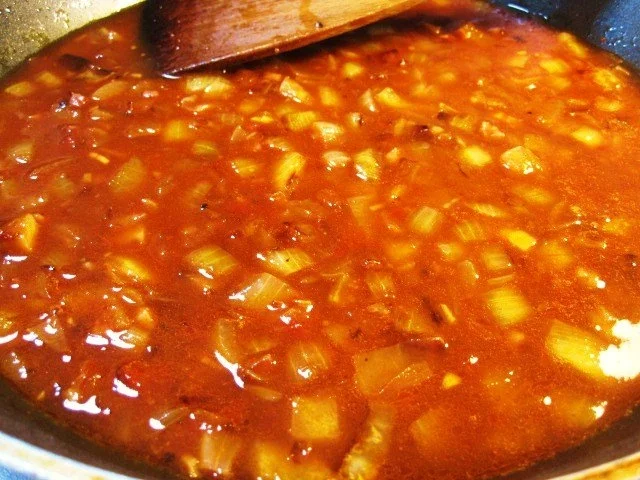 Rezept: Lebergulasch Bild Nr. 5 Lebergulasch - Rezept - Bild Nr. 5