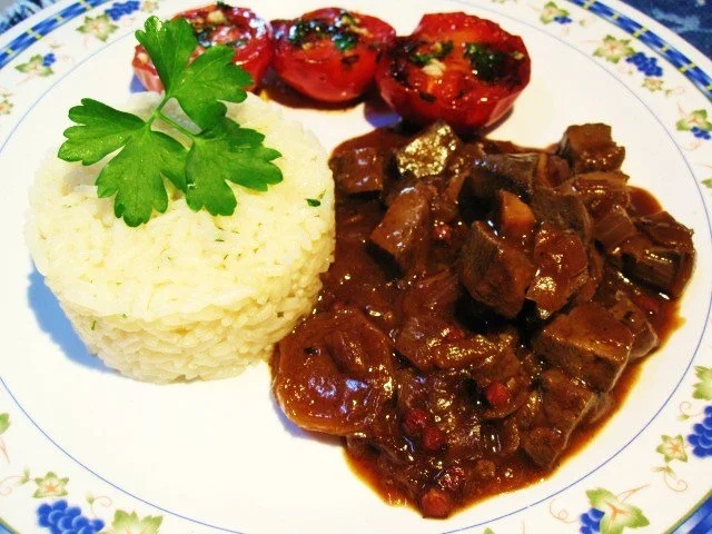 Rezept: Lebergulasch Bild Nr. 8 Lebergulasch - Rezept - Bild Nr. 8