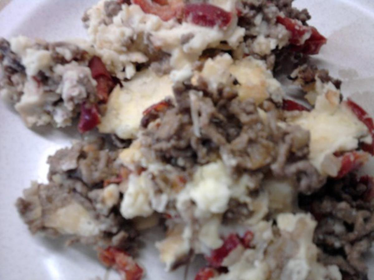 Hackfleisch-Kartoffelpürree-Auflauf - Rezept - kochbar.de