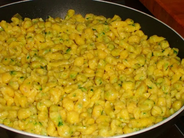 Kresse-Knöpfle - Rezept