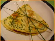 Omelett mit Champignons - Rezept