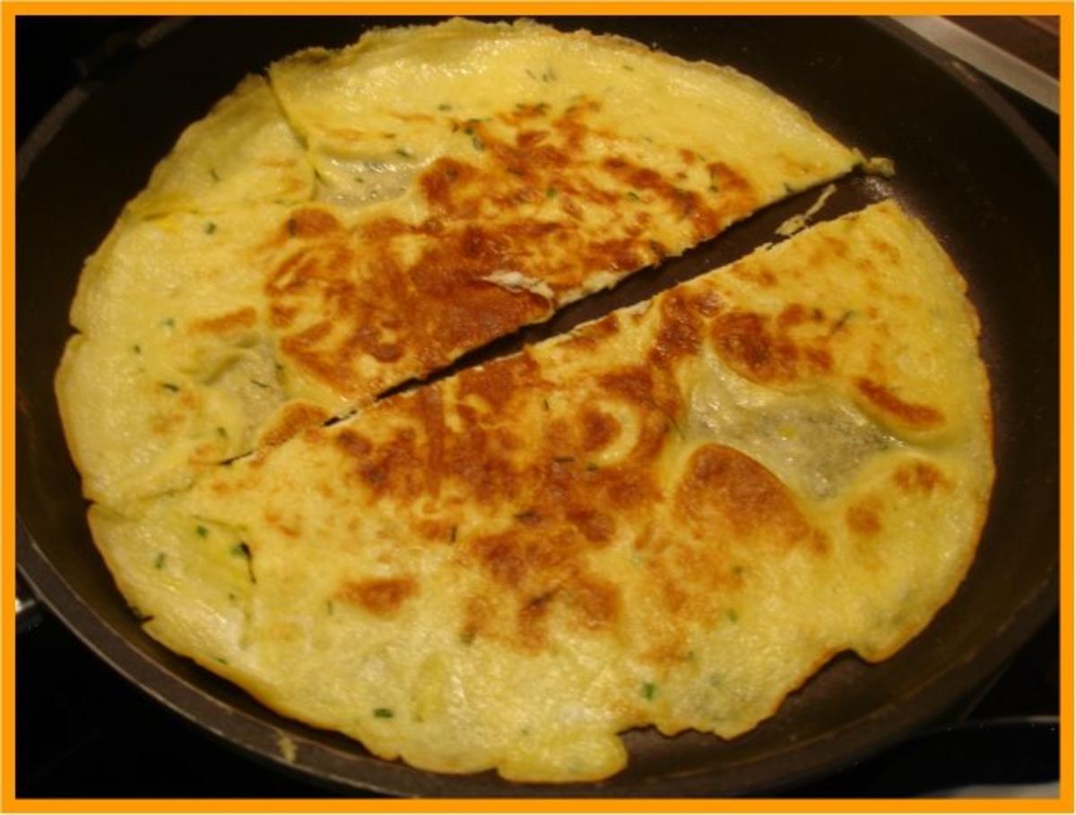 Omelett mit Champignons - Rezept - Bild Nr. 7
