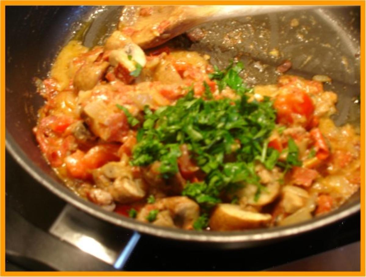 Omelett mit Champignons - Rezept - Bild Nr. 12