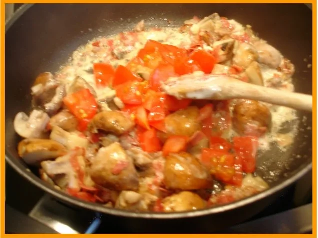 Rezept: Omelett mit Champignons Bild Nr. 11 Omelett mit Champignons - Rezept - Bild Nr. 11