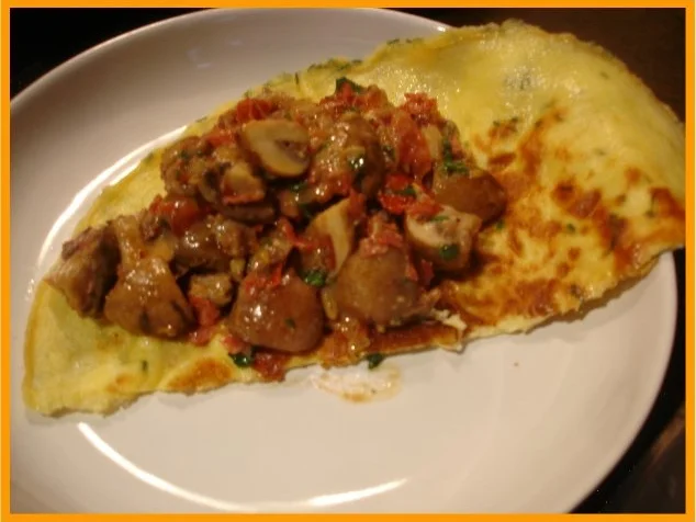 Rezept: Omelett mit Champignons Bild Nr. 16 Omelett mit Champignons - Rezept - Bild Nr. 16