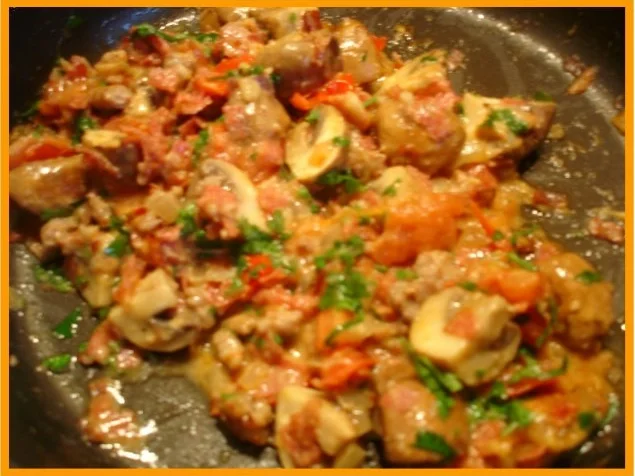 Rezept: Omelett mit Champignons Bild Nr. 13 Omelett mit Champignons - Rezept - Bild Nr. 13