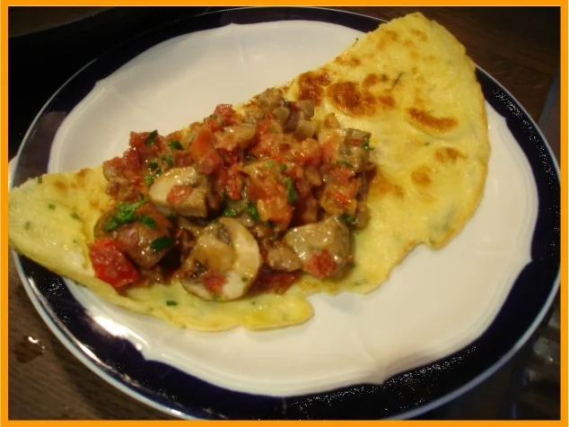 Rezept: Omelett mit Champignons Bild Nr. 15 Omelett mit Champignons - Rezept - Bild Nr. 15