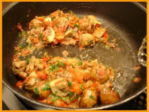 Rezept: Omelett mit Champignons Bild Nr. 14 Omelett mit Champignons - Rezept - Bild Nr. 14