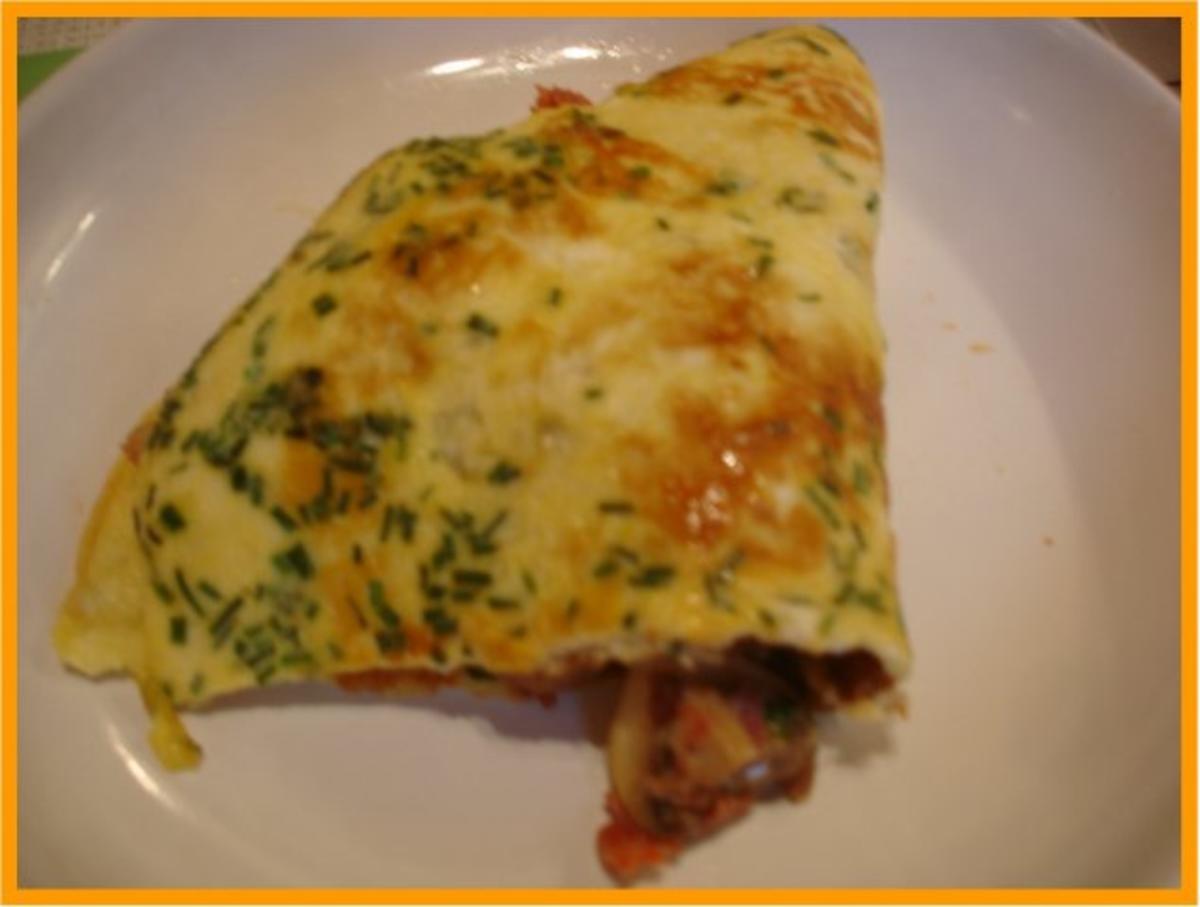 Omelett mit Champignons - Rezept - Bild Nr. 17