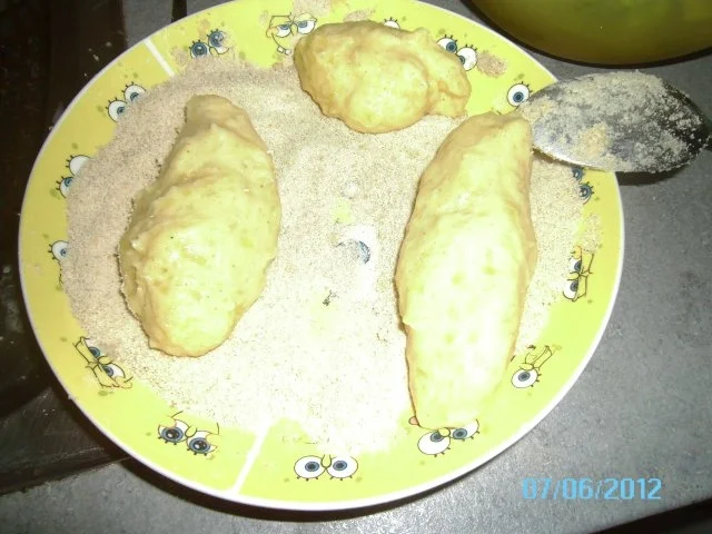 Rehschnitzel mit Rotweinsoße und (selbstgemachten) Kroketten - Rezept - Bild Nr. 9