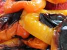 Pasta mit Sahne und gegrillter Paprika - Rezept
