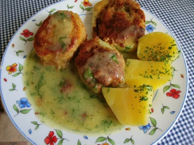 Gefüllter Fenchel mit Hack - Rezept