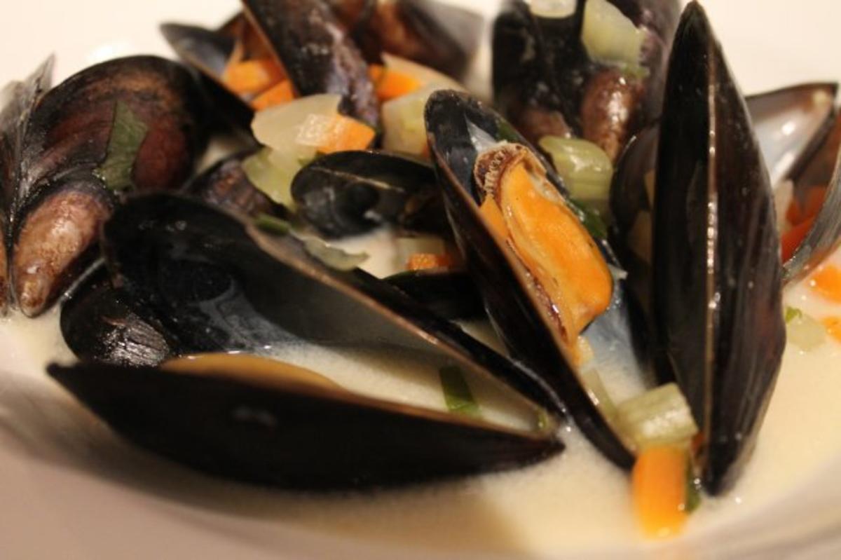 Moules à la crème - Rezept Gesendet von al78ko