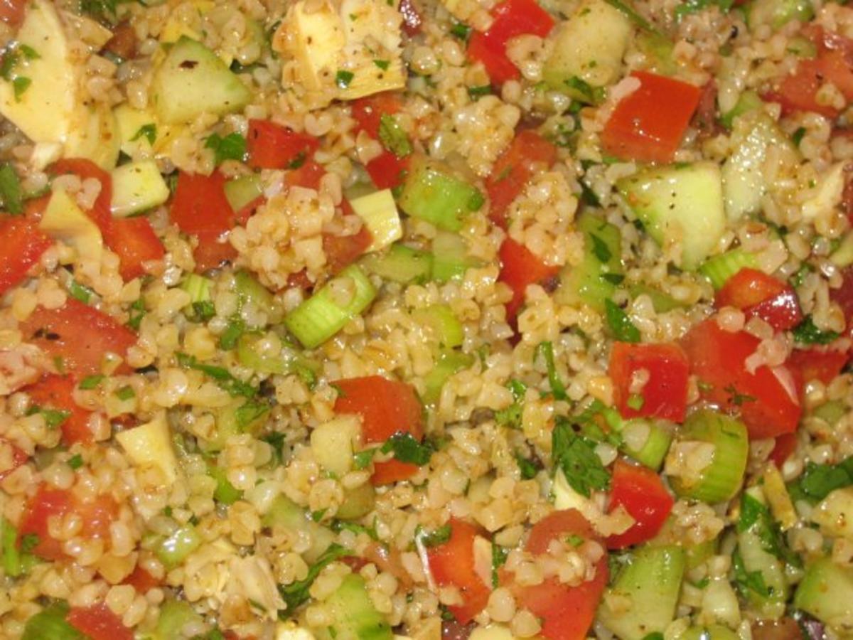 Tabouleh (libanesischer Bulgursalat) - Rezept - kochbar.de