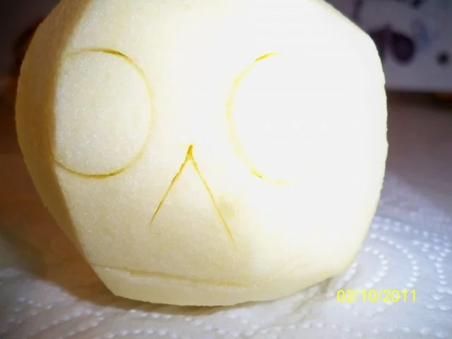 halloween:appelschrumpköppe - Rezept - Bild Nr. 7