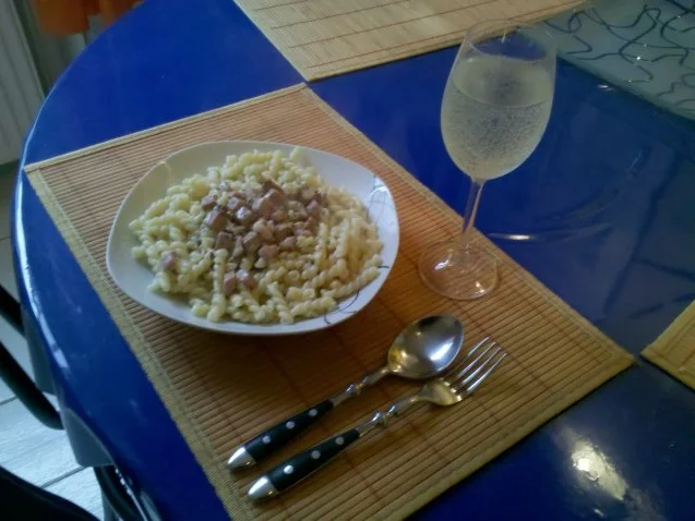 Rezept: Nudeln: Pasta mit Kernschinken-Soße Bild Nr. 7 Nudeln: Pasta mit Kernschinken-Soße - Rezept - Bild Nr. 7