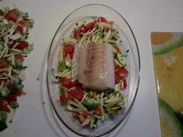 Fisch: Kabeljau im Gemüsebeet - Rezept - Bild Nr. 7