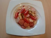 Rezept: Wurstsalat fรผr Feuerschlucker und den Alm รhi ;-)) Wurstsalat fรผr Feuerschlucker und den Alm รhi ;-)) - Rezept
