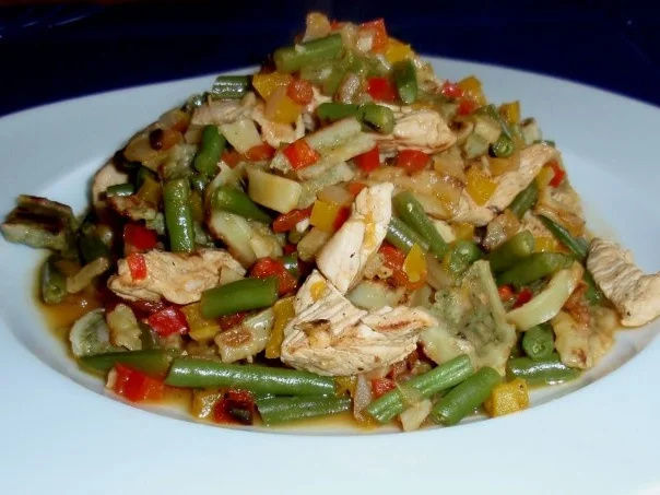 Herzhafte Maultaschen-Puten-Gemüse-Pfanne - Rezept - Bild Nr. 15