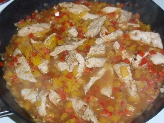 Herzhafte Maultaschen-Puten-Gemüse-Pfanne - Rezept - Bild Nr. 11