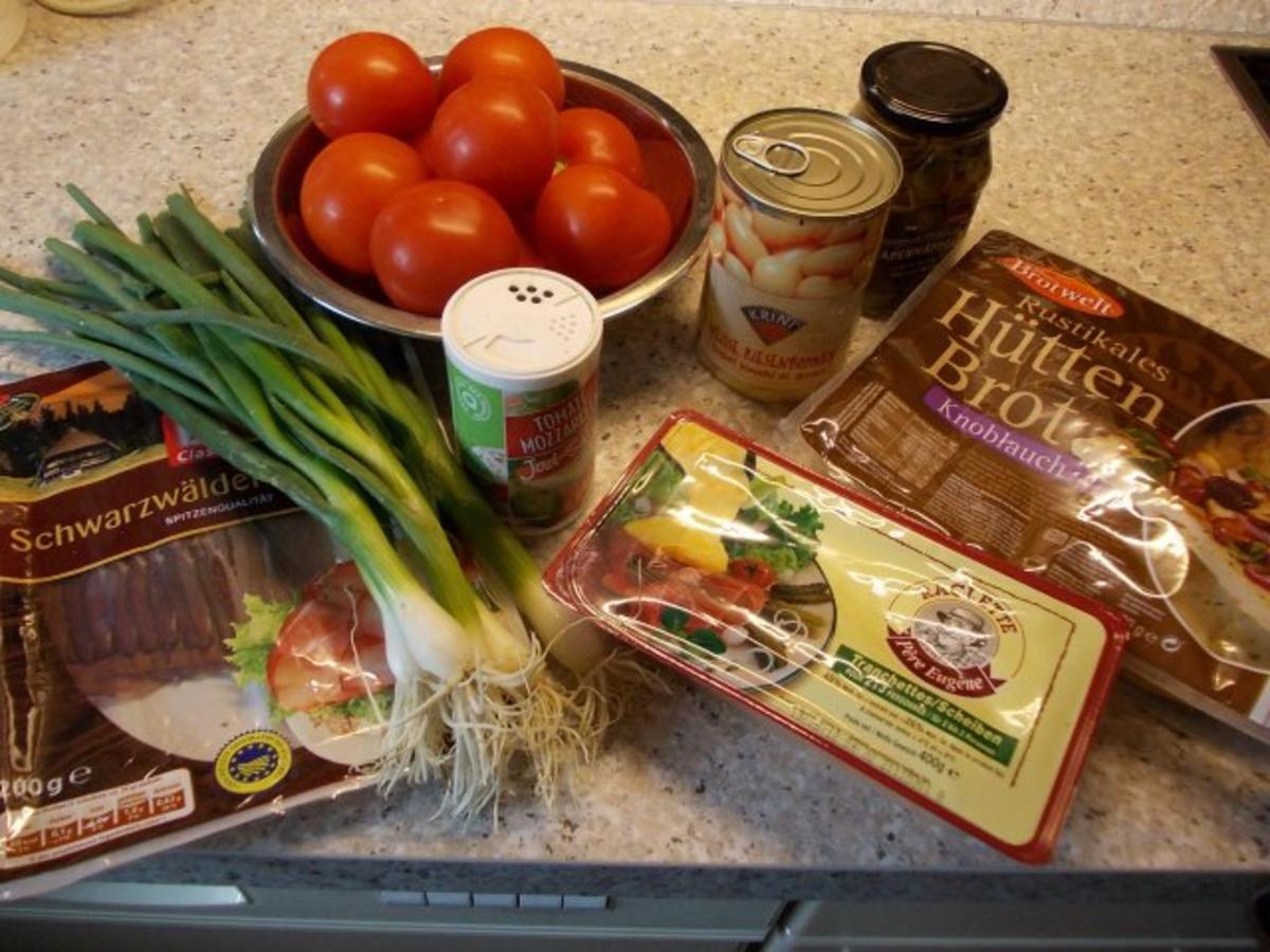 Tomatenauflauf mit Bohnen und Kapernäpfeln - Rezept - Bild Nr. 2