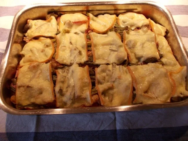 Tomatenauflauf mit Bohnen und Kapernäpfeln - Rezept - Bild Nr. 11