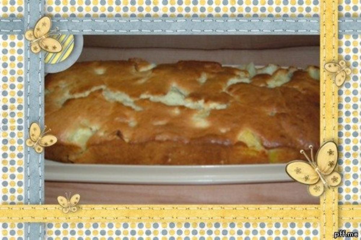 Kuchen : Apfel - Ananas - Rezept - Bild Nr. 2