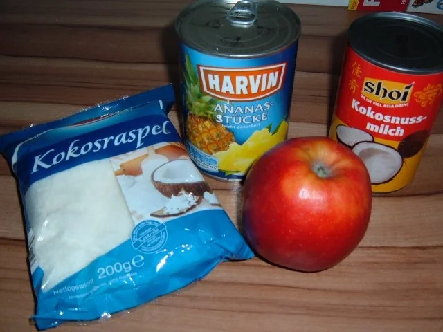 Kuchen : Apfel - Ananas - Rezept - Bild Nr. 4