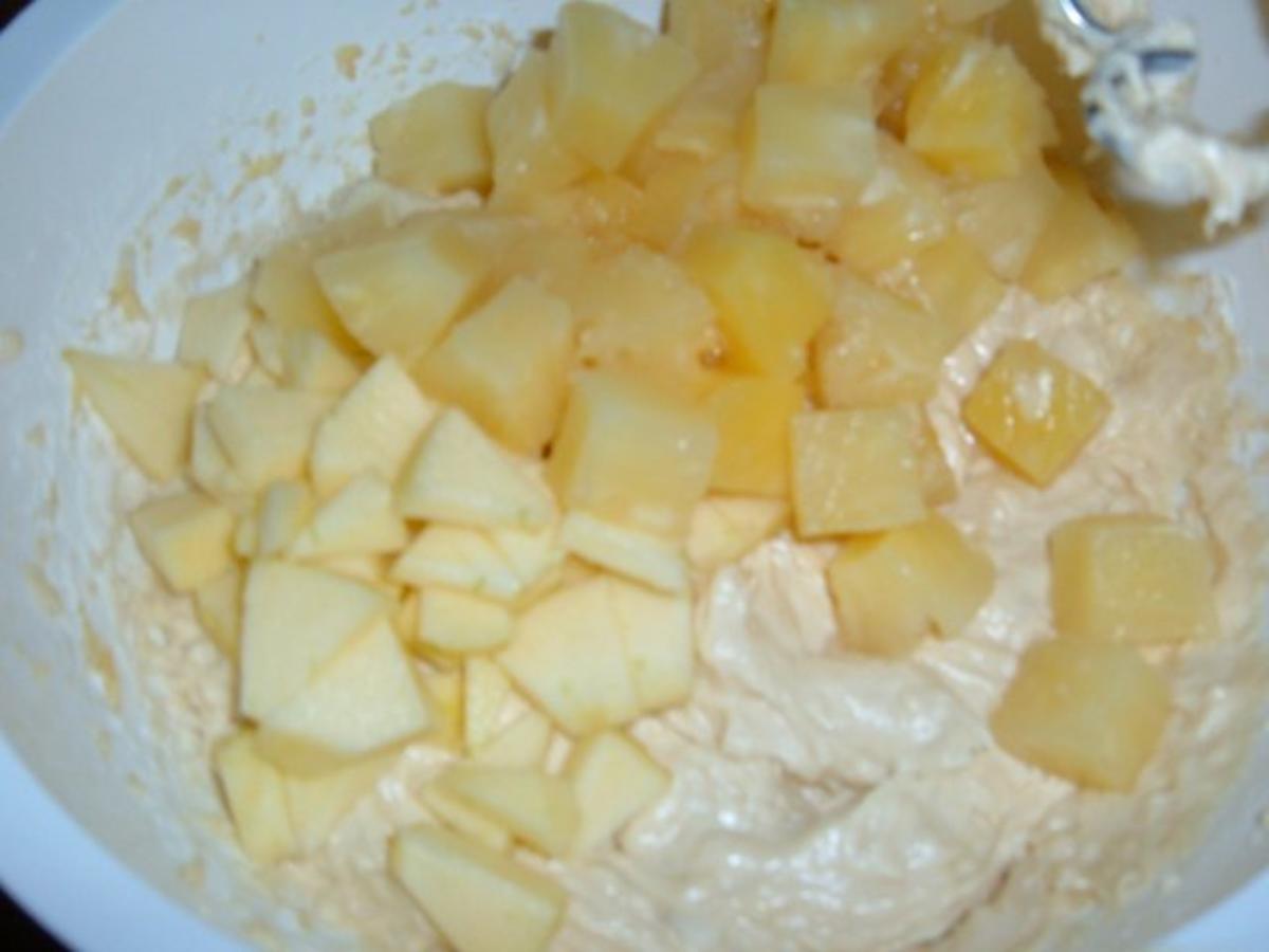 Kuchen : Apfel - Ananas - Rezept - Bild Nr. 5