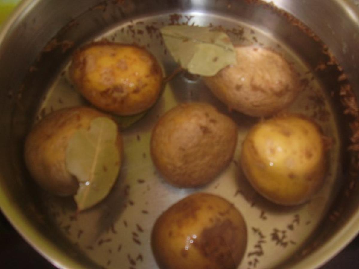 Hähnchenfilet ~ Kümmelkartoffeln ~ Sauerkrautsalat - Rezept - Bild Nr. 8
