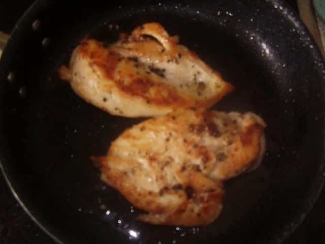 Rezept: Hähnchenfilet ~ Kümmelkartoffeln ~ Sauerkrautsalat Bild Nr. 13 Hähnchenfilet ~ Kümmelkartoffeln ~ Sauerkrautsalat - Rezept - Bild Nr. 13