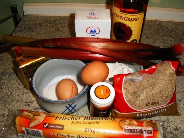 Rhabarber-Blätterteig - Rezept - Bild Nr. 2