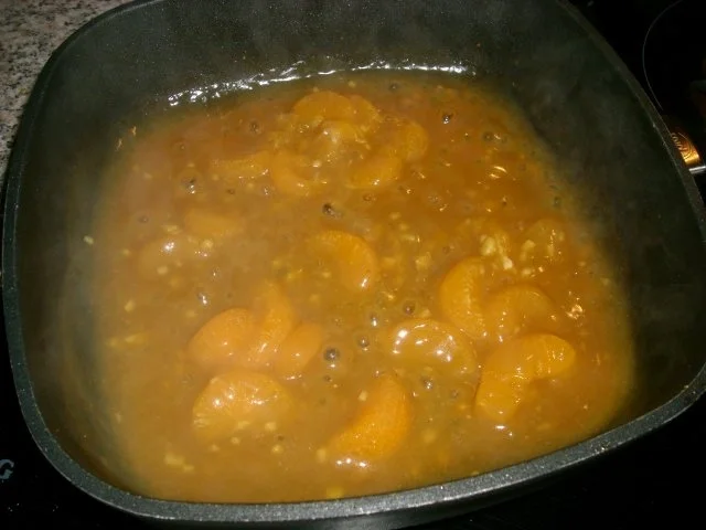 Schweinefleisch mit Mandarinen>> - Rezept - Bild Nr. 6