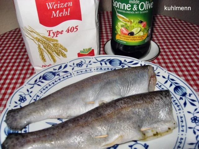 Spargel zu Brat-Forelle mediterran - Rezept - Bild Nr. 3