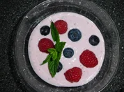 Rezept: Erdbeer-Minzcreme Erdbeer-Minzcreme - Rezept