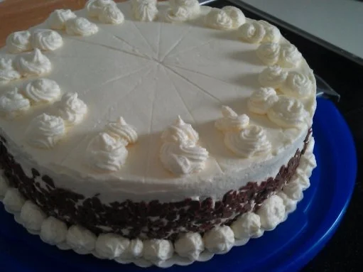 Rezept: Mascarpone - Creme Torte leicht gemacht!!! Ohne Gelatine! Bild Nr. 2 Mascarpone - Creme Torte leicht gemacht!!! Ohne Gelatine! - Rezept - Bild Nr. 2