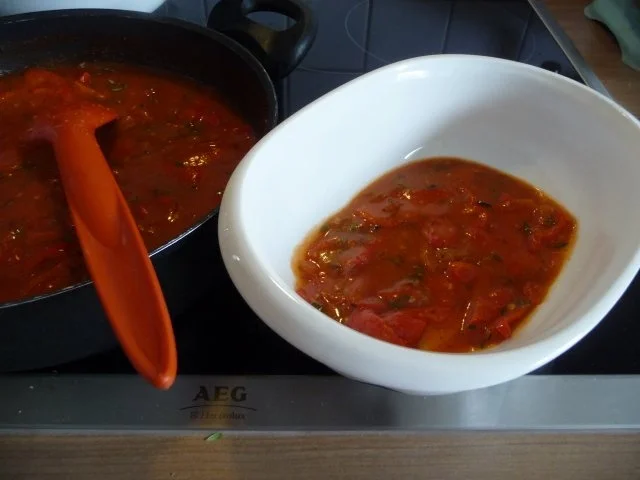 Pasta : Paprika - Tomaten - Lasagne - Rezept - Bild Nr. 10
