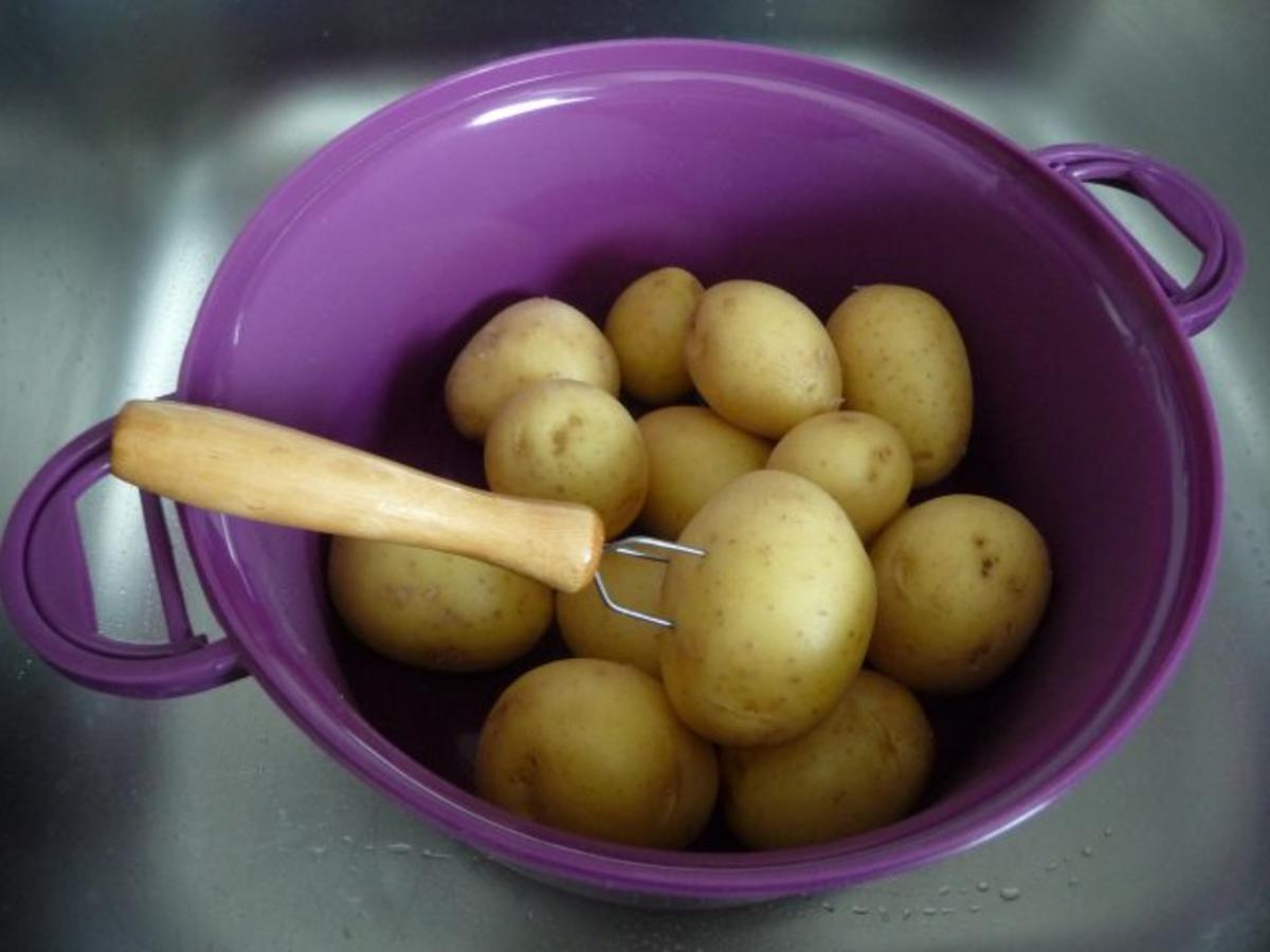 Salat : Kartoffel-Radieschen-Gurken-Salat - Rezept - Bild Nr. 2