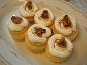 Backen: Krokant-Creme-Türmchen - Rezept