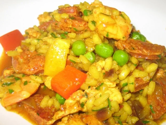 Rezept: Risotto à la Paella Bild Nr. 3 Risotto à la Paella - Rezept - Bild Nr. 3