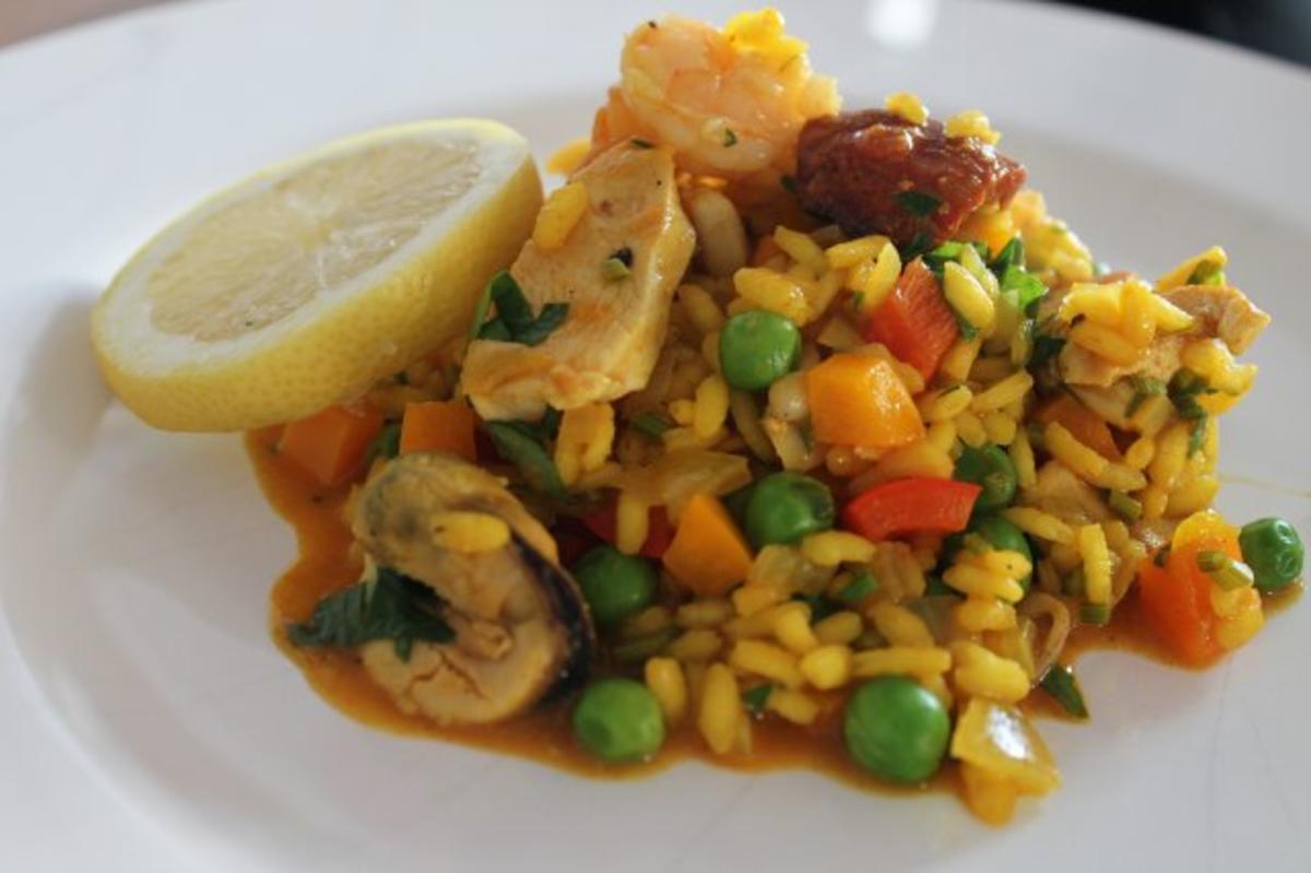 Bilder für Risotto à la Paella - Rezept