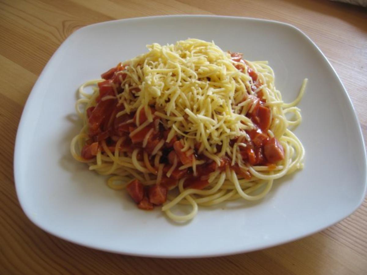 Spaghetti wie wir sie mögen - Rezept
