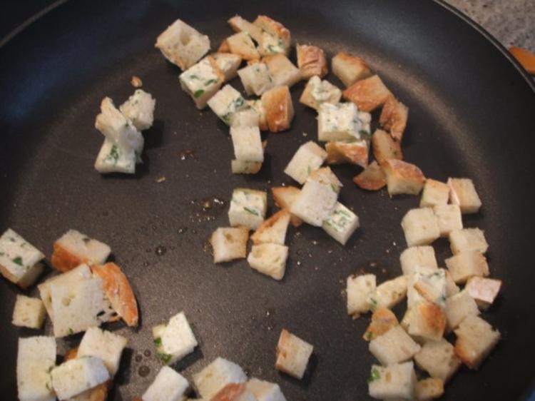 Vorrat: Kräuter-Croutons - Rezept mit Bild